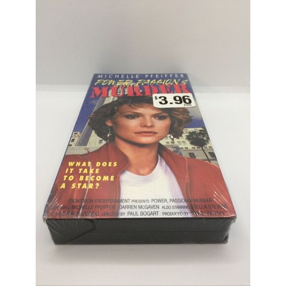 Power Passion & Murder VHS Michelle Pfeiffer Paul Bogart Sealed Video 1995 - Picture 6 of 12